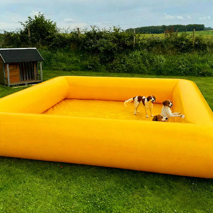 Hot Sale Large PVC Pet Airblow Water Pool Indoor Outdoor Dog Inflatable Swimming Pool for Summer