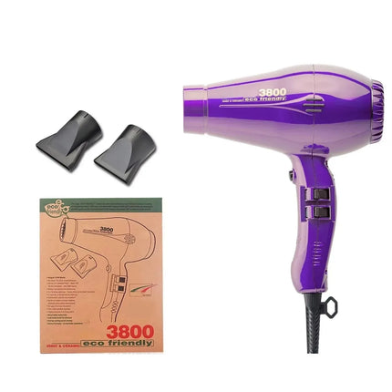 Professional 1600W Negative Ion Hair Dryer Home Appliance Ceramic Hot and Cold Wind Blow Dryer Powerful Wind 3800 Salon