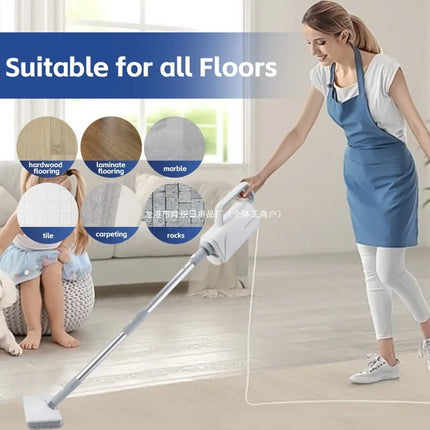 Steam Mop Cleaner for Home, High Temperature Steam Cleaner Air Conditioning Kitchen Cleaning Machine Steam Mop for All Floors