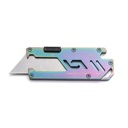 SK5 Stainless Steel Utility Knife Multifunctional 5 In 1 Art Knife Household Box Paper Letter Cutter Carving Knife EDC Tool