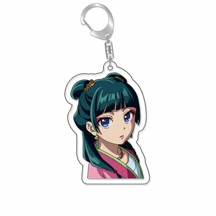Anime The Apothecary Diaries Acrylic Keychain Cute Maomao Figure Keychain Keyring for Bag Backpack Accessories Gift