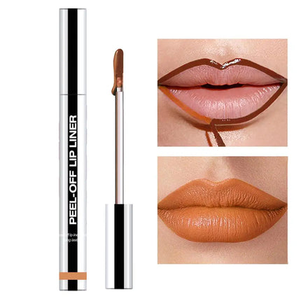 Peel Off Lip Liner Matte Lip Liner Peel Off Lipgloss Waterproof Velvet Lipline Red Brown Not Easy Fade Lipstick Cosmetic