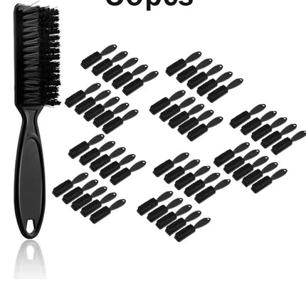 1/10/20/30/40/50pcs Styling Brush Professional Shaving Beard Brush Oil Head Carving Cleaning Brush Special for real hair wigs
