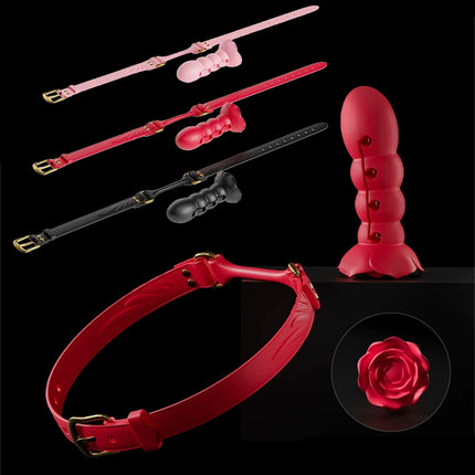 Mouth Gag Mouth Ball Non-Toxic Silicone Material Adult Sex Toys Suitable For Couples Bdsm Foreplay Bundled Flirting Props Train
