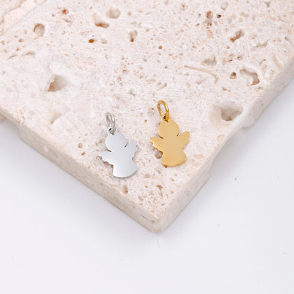 5pcs/Lot Stainless Steel Hollow Animal Cat Or Dog Claw Charm For DIY Necklace Bracelet Earrings Jewelry Accessories Pendants