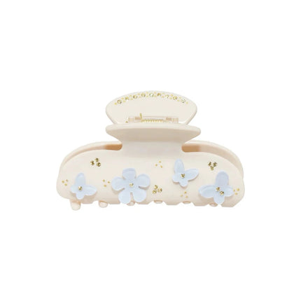 Cute Bow Hair Clip for Women Girls Acetate Rhinestone Fruits Floral Hairpin Pearl Hair Claws Shark Clip Trendy Hair Accessories