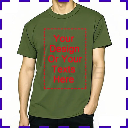 Personalized Rock t-shirt Workout Oversized T-shirt Custom Text Travel Minimalist Tshirt Cool Bespoke Graphic Round Neck Tee