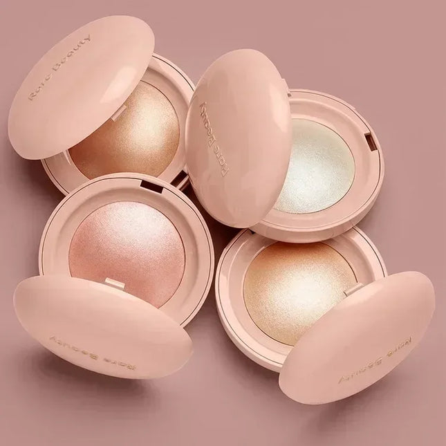 Rare Beauty High Gloss Powder Blusher Light Silky Portable Makeup Lasting Moisturizing Waterproof Natural Contouring Face Makeup