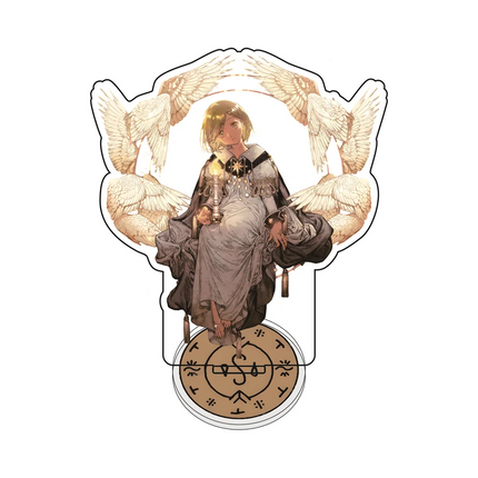 Anime Atelier of Witch Hat 10-13cm Acrylic Stand Double-sided Interlayer Clear HD Printed Tabletop Decoration Exquisite Keychain