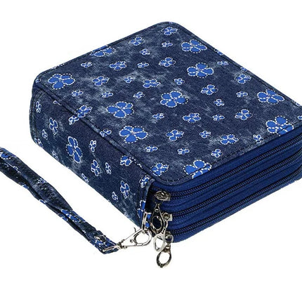 72/120/168/200 Slots School Pencil Cae for Girls Stationery Box Organizer Large Capacity Pencilcase Kawaii Pen Bag Office Pouch