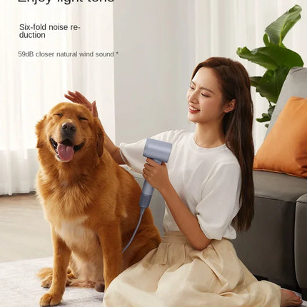 High speed hair dryer, household fast drying, low noise negative ion hair care, Lefen LF03 hair dryer