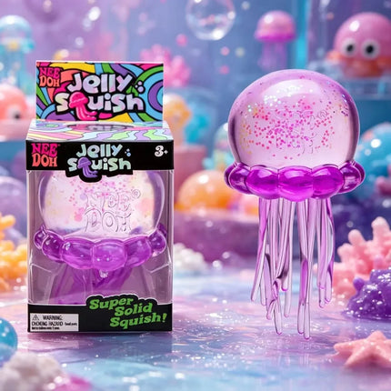 Squishies Nee Doh Medusa, Juguete Sensorial de Agua, Juguete Antiestrés de Gel Suave para Apretar