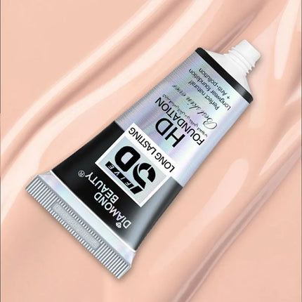 5D Liquid Foundation Make-up Men's Suede Perfect Concealer Nourishing&Moisturizing Full Cover High Capacity Natural Naked Makeup