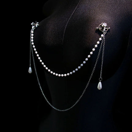Pearl Tassel Nipple Clamps 5 Styles To Choose From Chest Bondage BDSM Training Adult Games Nipple Rings Fetish Adult Sex Toys