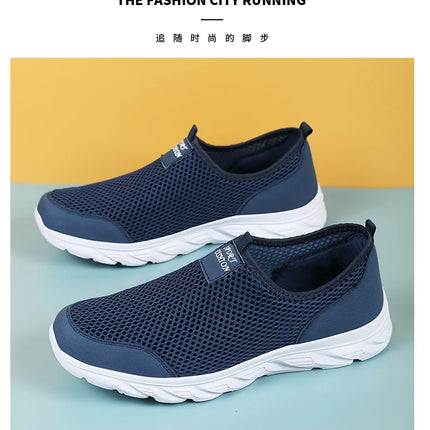 YRZL New Running Shoes for Men Breathable Sports Shoes Light Weight Fashion Summer Breathable Sneakers for Men Plus Size 39-46
