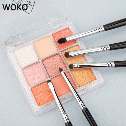 Small Smoky Liner Makeup Brushes Eyeliner Smudge Brush Precision Smudge Makeup Brush Horse Hair Eyeshadow Smudge Brush