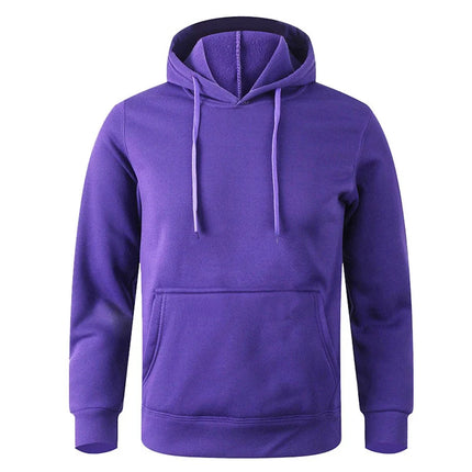 2026 Unisex hoodie high-quality sweater hip-hop fashion casual top trendy spring and autumn solid colorcomfortable new style