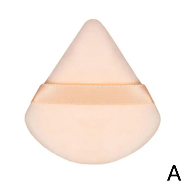 Triangle Velvet Powder Puff Pizza Flours Mini Face Sponge Makeup Lightweight Cosmetics Makeup Tool Washable M4L1