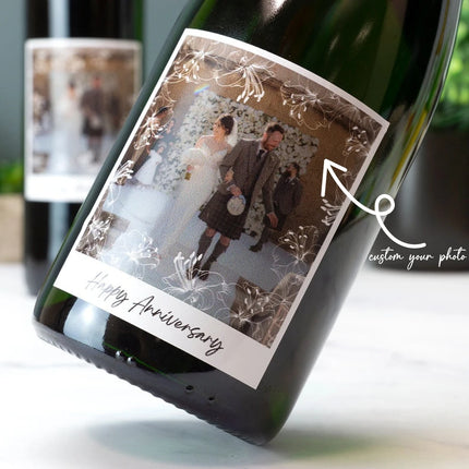 30pcs Custom Photo Wine Label Prosecco Champagne Label Vinyl Sticker Funny Novelty Gift Birthday Anniversary Wedding