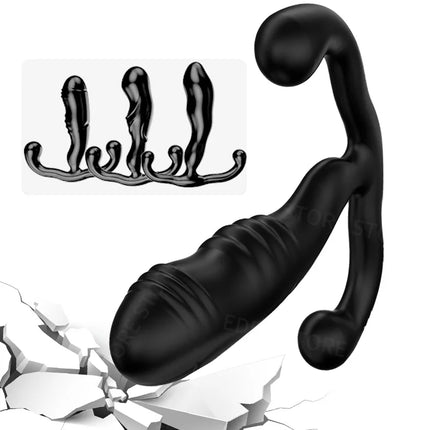 Men Adult Masturbator Prostate Massager Stimulate  Soft Silicone Anal Plug G spot Stimulator For Men Woman Couple Gay Sex Toy18+