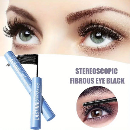 Smudge Proof Mascara Waterproof Long Wearing Volumizing Lengthening Curling Lash Enhancer