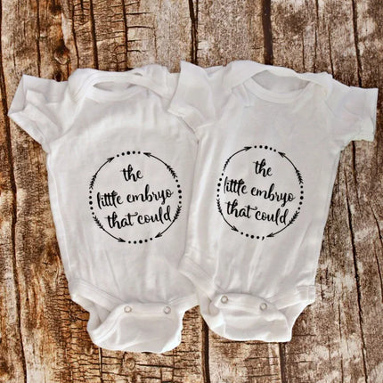Buy One Get One Free Twins Baby Bodysuits Clothes Funny Baby Boy Girl Clothing Summer Toddler Jumpsuits Twin Infant Shower Gifts