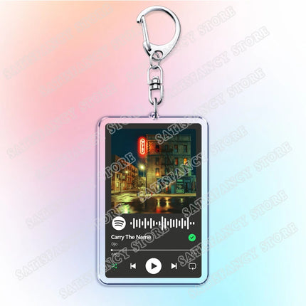 Hot Music Keychains Running Up That Hill (A Deal with God) End of Beginning Kate Bush Djo Song Keying Jewelry Fans Friends Gifts