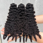 Natural Black 1B / VIRGIN HAIR / China Mainland|18inches|2 Packs 120g