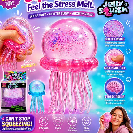NEW Schylling Needoh pizza Sensory Fidget Cube Stress Relief Squishy Cube Anti-Anxiety Squeeze Toy For Focus ADHD Population