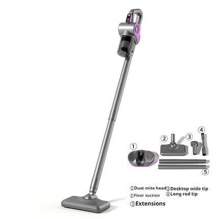 4 in 1 Cordless Vacuum Cleaner Stick Vacuum 40000 RPM Motor Interchangeable Heads Home Carpet Pet Hair Cleaner