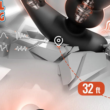 Anal Vibrator 360 Rotate Anal Beads Male Prostate Massager with Cock Ring Wireless Control Vibrating Butt Plug Sex Toys for Men