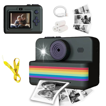 Insant Printer Camera For Photography Mini Printer Portable Thermal Instant Print Photo Digital Camera 2.8inch HD Video Toy Gift