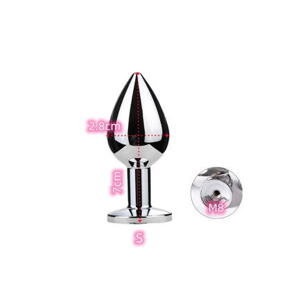 Exotic Anal Sex Toys with 30cm-100cm Separable Fox Tail Metal Butt Plug for Women BDSM Anue Bondage Flirting Sexy Shop