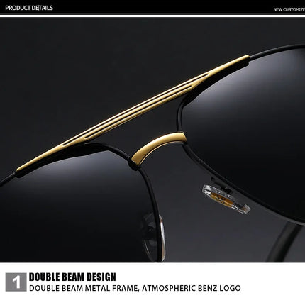 Volkswagen R Passat Touran Polo Magotan GTI Golf Tiguan Touareg Arteon Car High End Leisure Polarized Sunglasses Fashion Goggles