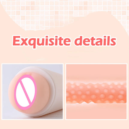 Sexy Sex Toy for Men Realistic Adult Product Male Masturbation Cup Artificial Vagina 3D Manual Pocket Pussy Men’s Masturbator