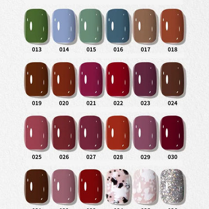 Colorful Water-Base Nail Polish 40 Colors Air Dry Peel Off Nail Art for Manicure DIY Long Lasting Nail Supplies Painting Varnish