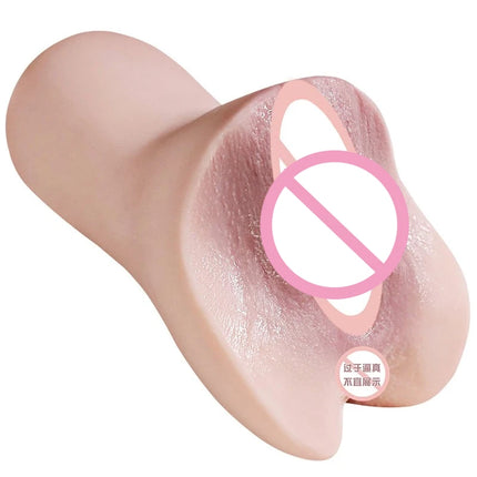 16.5CM Male Masturbator Real Vagina Anal Sex Toys Realistic vulva Pocket Pussy Sex Toys for Men Adult 18 Products