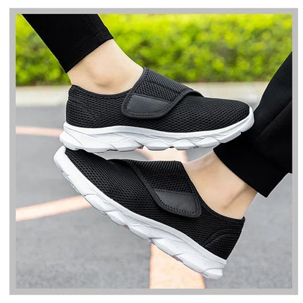 Popular Casual Unisex Orthopedic Wide-Foot Swollen-Foot Bunion-Adjusting Soft Comfortable Diabetic Walking Shoes