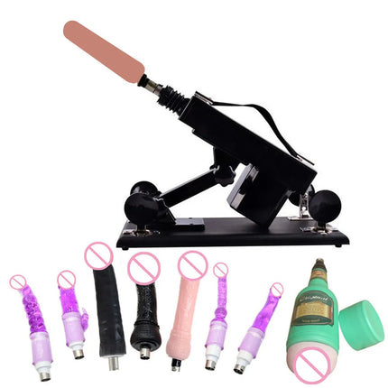 Powerful Vibrator Automatic Telescopic Sex Machine With Dildo Attachments Female Vagina Anal Masturbation Sex Toys For Women Men