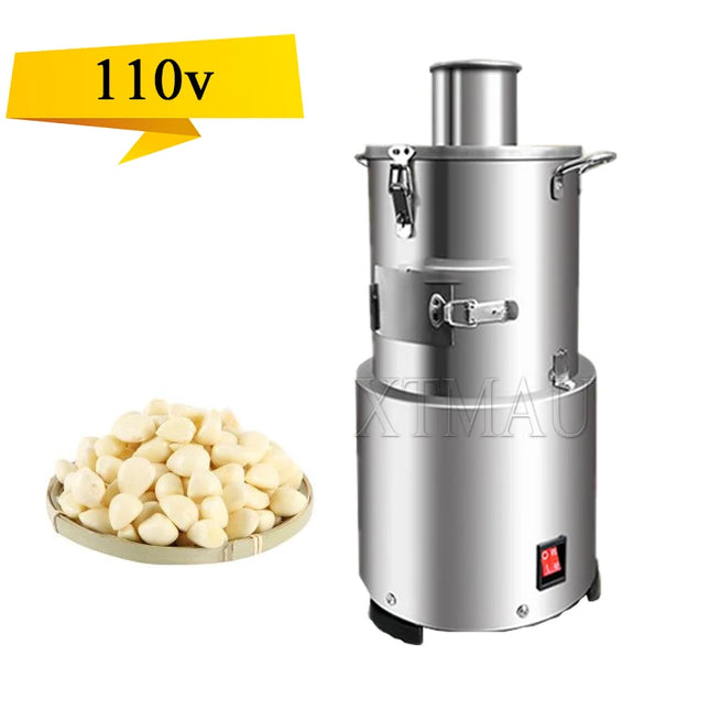 Garlic Peeler Machine 110V/220V Commercial Restaurant Barbecue Food Processor Electric Garlic Peeling Machine