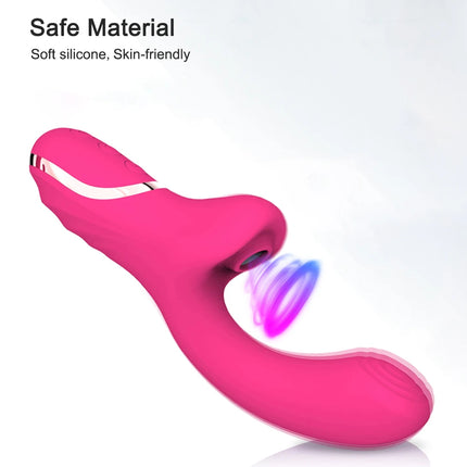 Powerful Clitoral Sucking Dildo Vibrator Female 20 Modes Clitoris Stimulator G Spot Vagina Massager Adult Sex Toys for Woman