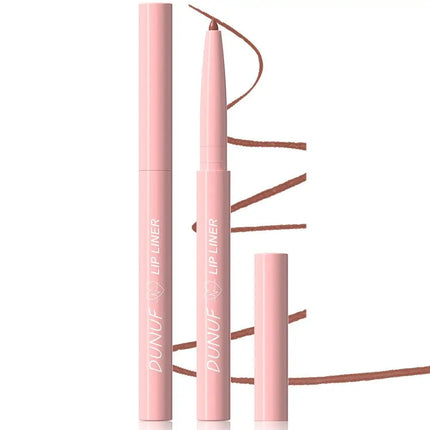 12 Colors Matte Lip Liner Set Long-Lasting Waterproof Lip Pencils with Precise Application Smooth Texture for Defined Lip Contou