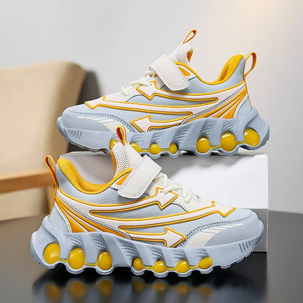 2025 Hot Selling Outdoor Anti Slip Childrens Sports Shoes Lightweight Comfortable Running Shoes Rebound Campus Casual Shoes