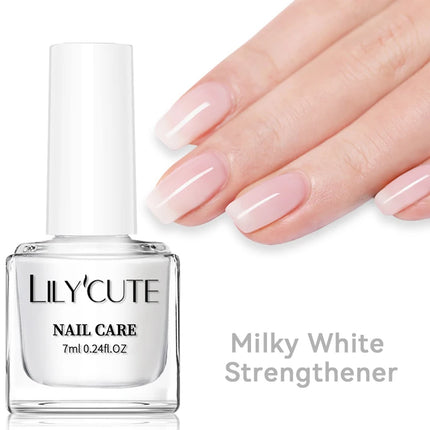 LILYCUTE 7ml Water-based Nail Polish Red Glitter Sequins Long Lasting Quick Drying No Need of Lamp to Cure Vernis for Nails