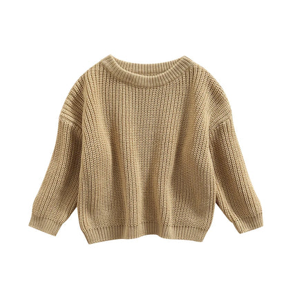 Spring Autumn Sweaters Newborn Infant Knit Wear Toddler Knitting Pullovers Tops Baby Girl Boy Sweaters Kids Sweaters