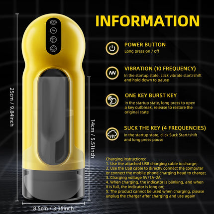 Bluetooth Automatic Male Masturbator Cup Blowjob Sucking Heated Pussy Sex Machine for Men APP Remote Control Penis Vibrator Toy