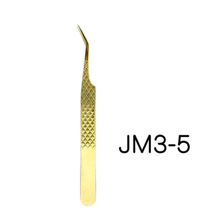 False Eyelash Tweezers For Fake Eyelashes Extensions Individual Curved Strip Lashes Eyebrow Hair Clip Tongs Nail Art Makeup Tool