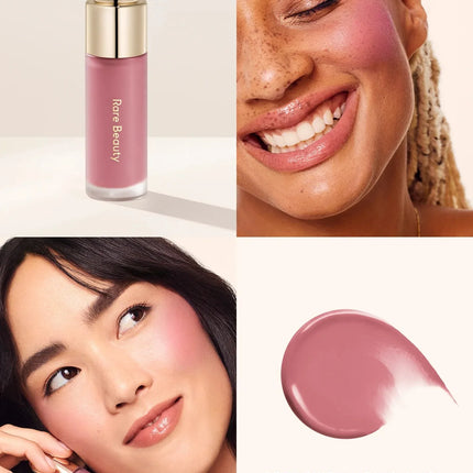 Rare Beauty Positive Light Liquid Luminizer Highlight Contouring Liquid Blush Makeup Face Shimmer Shine High Lighter Lipstick