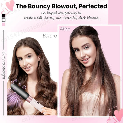 Upgraded Hair Straightener Attachment Airflow Smooth Nozzle Attachment SenCiciMen X9 For Dyson Airwrap HS01 HS05 HS08 Nozzle