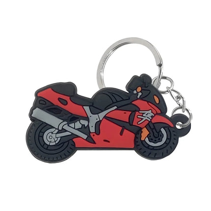 1PCS Cool Motorcycle Keychain Hot Sale Motorbike Keyring for Men Boys Car Key Accessories Glove Helmet Friends Key Holder Gifts